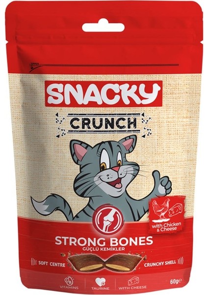 Kedi Crunch Ödül Strong Tavuk-Peynir 1 Paket