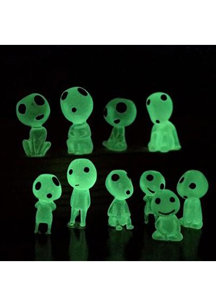 10PCS/LOT Mononoke Karanlık Aydınlık Bebekleri Reçine Karikatür Figürinler Oyuncaklar 10 Pcs/set (Yurt Dışından) fiyatları