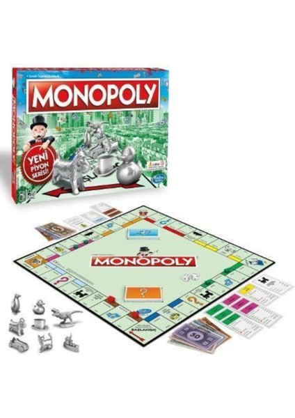 Monopoly Yeni Piyon Serisi C1009