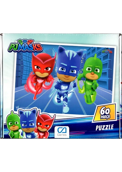 Ca Games Pjmasks 60 Parça Kutulu Puzzle 5193 (Ca Games)