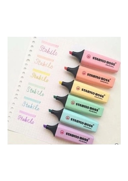 Stabilo Fosforlu Kalem Boss Orıgınal 15 Li Set