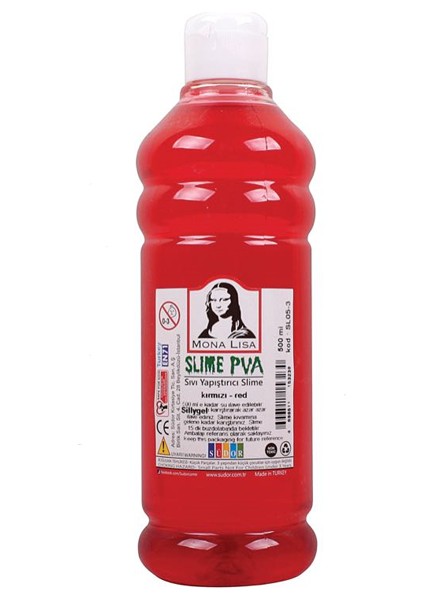 Monalisa Sıvı Yapıştırıcı Slime 500 ml Kırmızı SL05-3