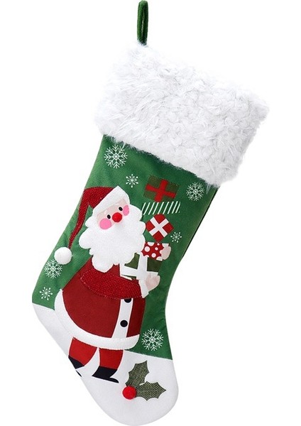 2 Noel Dekorasyon Kolye Noel Çorap (Yurt Dışından)