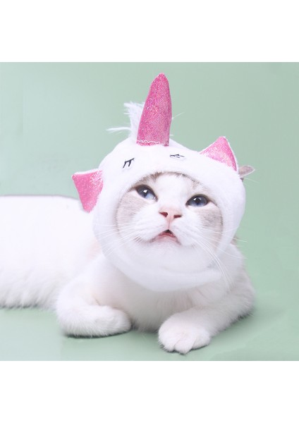 Renkli Unicorn Pet Kedi Şapka Pet Malzemeleri Başlık 10 x 11 x 35 cm. (Yurt Dışından) fiyatları