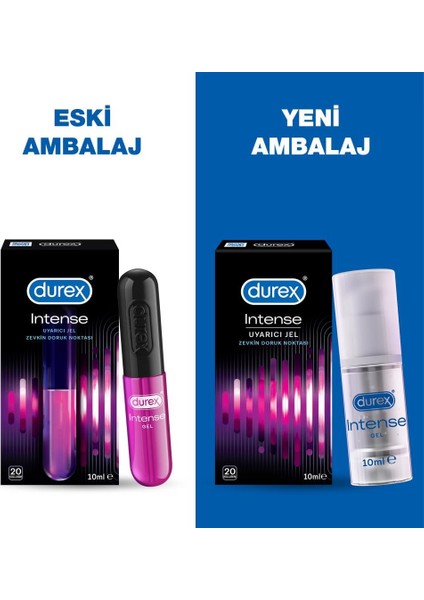 Intense Devil Ring Titreşimli Halka + Durex Intense Uyarıcı Jel 10 ml