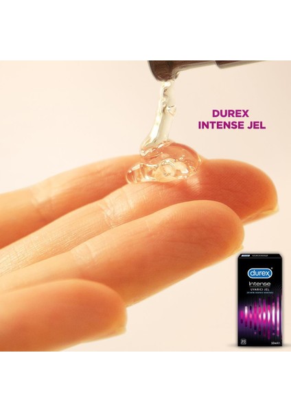 Intense Devil Ring Titreşimli Halka + Durex Intense Uyarıcı Jel 10 ml