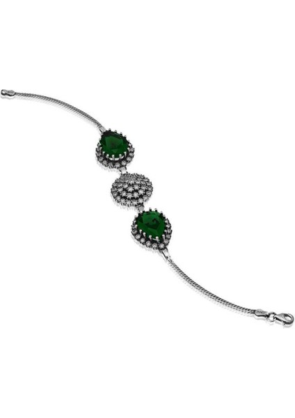 Hürrem Sultan 925 Ayar Gümüş Bileklik