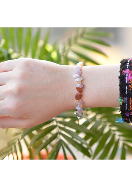 Kova Burcu Doğal Taş Bileklik - Ayarlamalı fiyatları