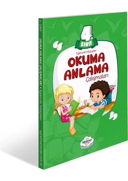 4. Sınıf Okuma Anlama Kitabı - 4. Sınıf 5N1K Okuma Anlama Kitabı