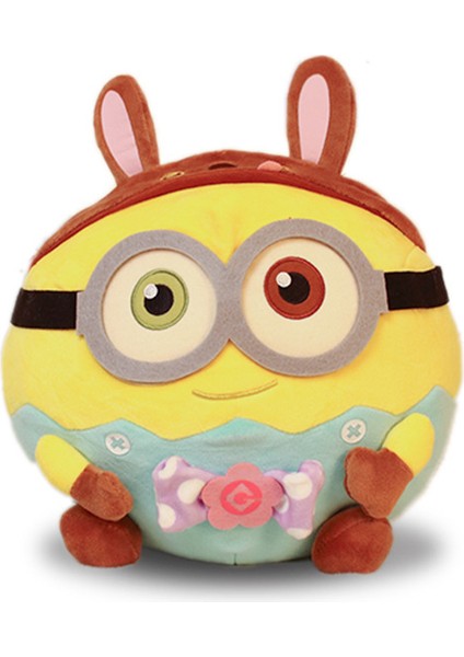 Despicable Me Anime Minions Unicorn Peluş Oyuncak Bebek - Sarı
