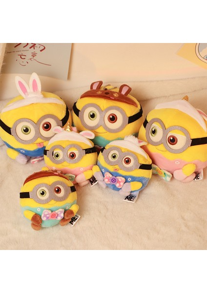 Despicable Me Anime Minions Unicorn Peluş Oyuncak Bebek - Sarı