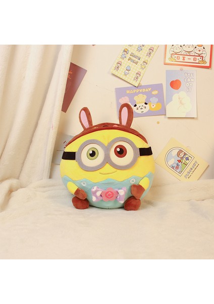 Despicable Me Anime Minions Unicorn Peluş Oyuncak Bebek - Sarı