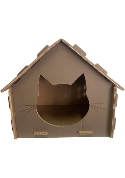 Çatılı Kedi Evi