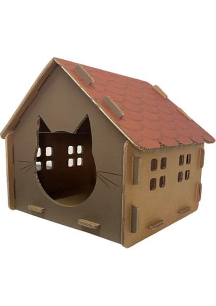 Çatılı Kedi Evi
