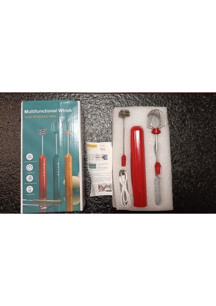 Kablosuz Elektrikli Yumurta Çırpıcı Ev Mini Elektrikli Süt Kahve Karıştırıcı USB Şarj Edilebilir (Yurt Dışından)