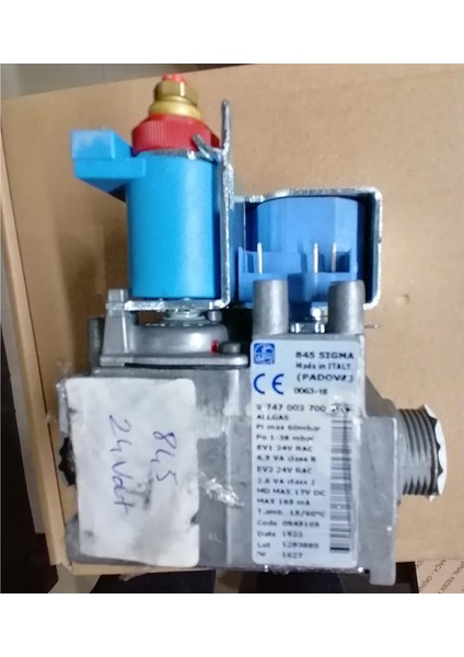 845 24 V Gaz Valfi