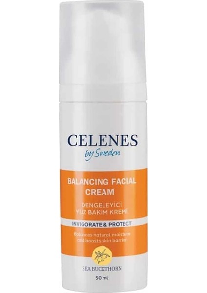 Celenes Sea Buckthorn Dengeleyici Yüz Bakım Kremi 50 ml