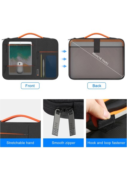 Laptop Kol Çantası Kompakt Ince Bilgisayar Taşıma Çantası Erkekler Için Koruyucu Çanta 15 Inç 16 Inç (Yurt Dışından) fırsatları