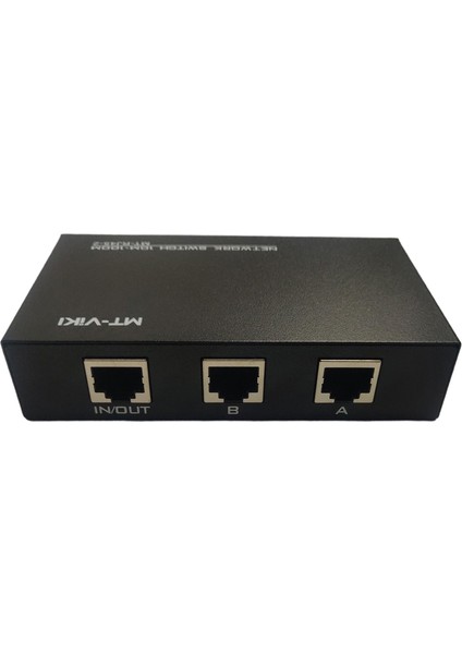 3X2PORT A B Manuel Ağ Paylaşım Anahtarı Kutusu 2in1 1in2 RJ45 Ethernet Switcher 3 Pcs (Yurt Dışından)