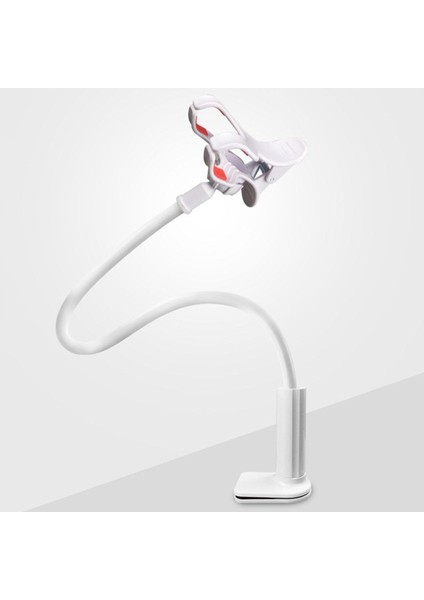 Tablet Telefon Standı Tutucu Tembel Yatak 360 ° iPad Akıllı Telefonlar Için Döner Beyaz Klip (Yurt Dışından) modelleri