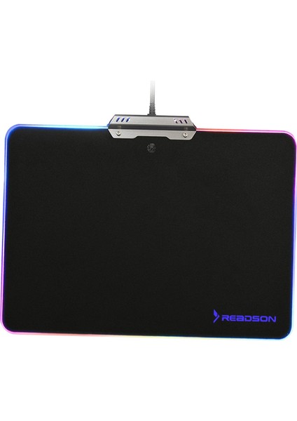 Metal Mouse Pad Slip Olmayan Kauçuk Taban Fare Mat Ofis Evi Için Arka Ayden Ayarlamalı (Yurt Dışından)