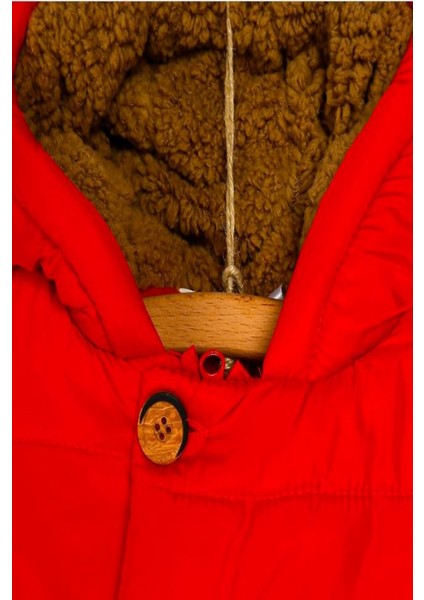 Yeni Sezon Sevimli Peluş Oyuncak Ayılı Cepli Kapüşonlu Bebek Mont fiyatları