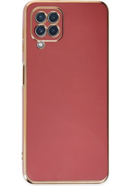 Samsung Galaxy M32 Kılıf Bark Parlak Kenarlı Silikon