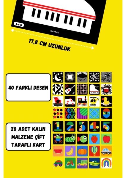 Bebek Zeka Kartları - Görsel Uyarım Kartları fırsatları