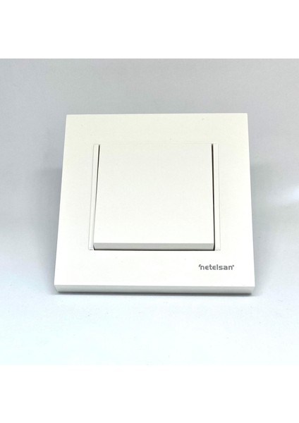 Byobu Beyaz Anahtar (Çerçeve Dahil) 1 Adet