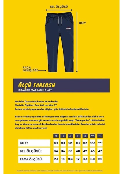 Siyah-Antrasit Arka Cepli Etiket Detaylı Düz Paça Erkek Içi Pamuklu 2'li Eşofman Altı fırsatları