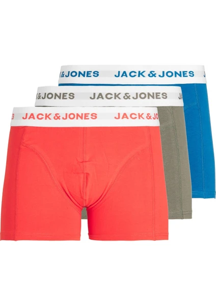 Jack & Jones Erkek Pamuklu 3 Lü Boxer 12213089