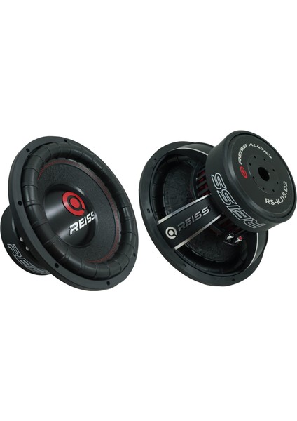 RS-KJ15 38 cm Subwoofer Bas 4000 Watt / 2000 Rms Çift Bobinli Profesyonel Seri