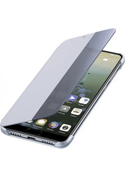 Huawei Y7 2018 Yarım Cam Kapaklı Kılıf