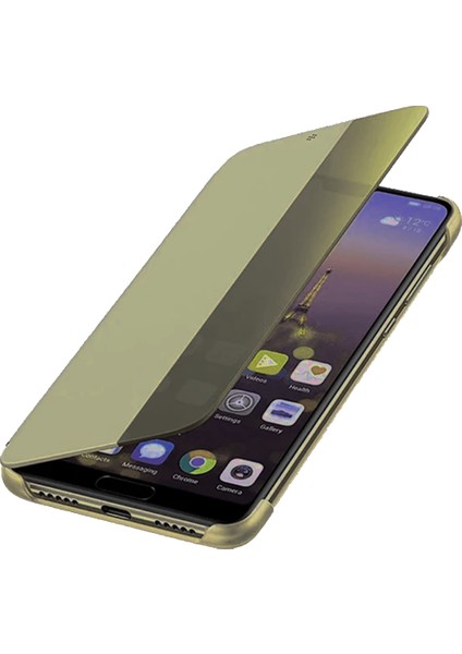Huawei Y7 2018 Yarım Cam Kapaklı Kılıf