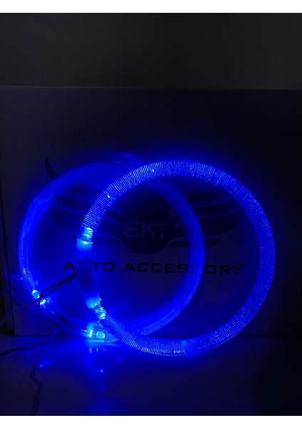 Akrilik Angel Halka Mavi (75MM,88MM,105MM,125MM)