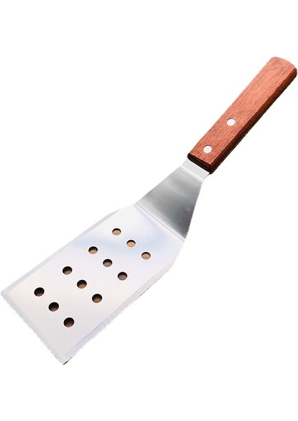 Paslanmaz Çelik Ahşap Saplı Uzun Kızartma Spatula (Yurt Dışından)