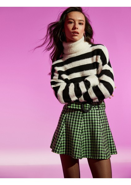 Rachel Araz XKoton - Yumuşak Dokulu Boğazlı Kazak