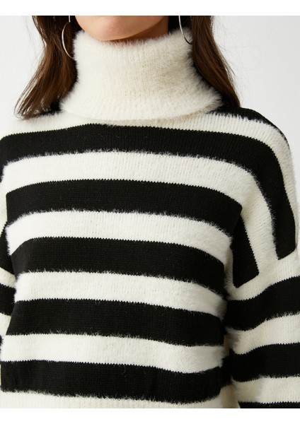 Rachel Araz XKoton - Yumuşak Dokulu Boğazlı Kazak indirimleri