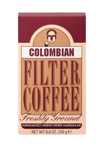 Mehmet Efendi Colombian Filtre Kahve 250 gr 6'lı Set