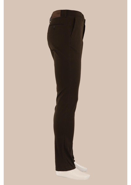 Slim Fit Yıkamalı Pantolon