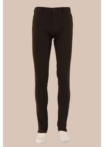 Slim Fit Yıkamalı Pantolon