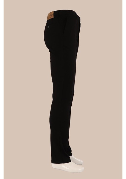 Slim Fit Yıkamalı Pantolon
