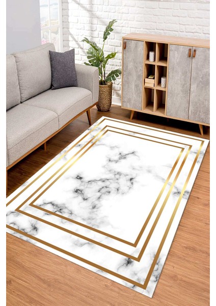 Dijital Kaymaz Taban Yıkanabilir Renkli Salon Halısı Mutfak Halısı Yolluk Nd-Sd-47