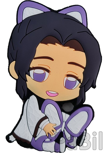 Kimetsu No Yaiba - Anime Anahtarlık 10 Adet Sticker Hediyeli 8 cm - Shinobu fiyatları