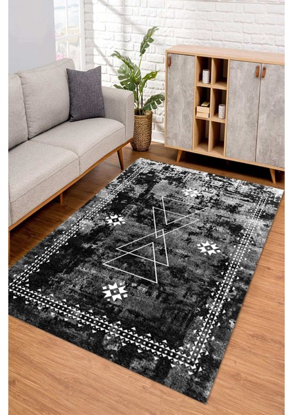Dijital Kaymaz Taban Yıkanabilir Renkli Salon Halısı Mutfak Halısı Yolluk ND-SD-1034
