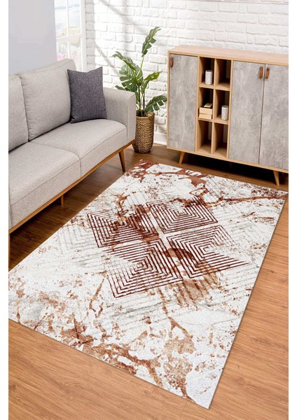 Dijital Kaymaz Taban Yıkanabilir Renkli Salon Halısı Mutfak Halısı Yolluk ND-SD-1036