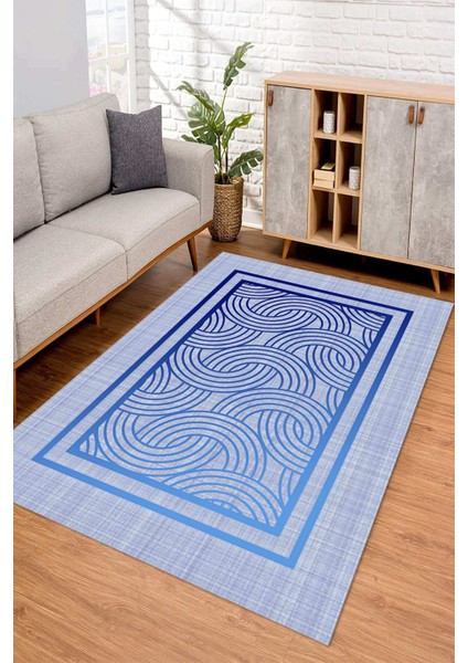 Dijital Kaymaz Taban Yıkanabilir Renkli Salon Halısı Mutfak Halısı Yolluk ND-SD-837