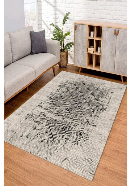 Dijital Kaymaz Taban Yıkanabilir Renkli Salon Halısı Mutfak Halısı Yolluk ND-SD-825