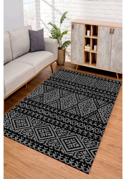 Dijital Kaymaz Taban Yıkanabilir Renkli Salon Halısı Mutfak Halısı Yolluk ND-SD-840
