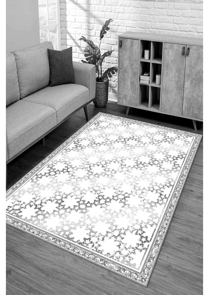 Dijital Kaymaz Taban Yıkanabilir Renkli Salon Halısı Mutfak Halısı Yolluk ND-SD-1111